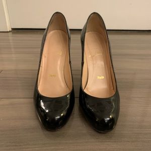 Christian Louboutin Size 36 1/2 Patent Leather Pumps